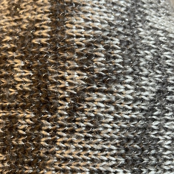 I.N. San Francisco Gray White Knit Sweater Size XL - Picture 6 of 6